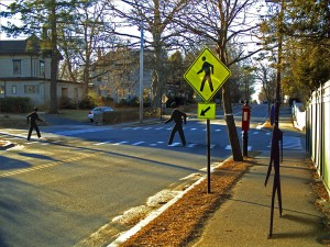 crossing1 Crossing guys at meeting place